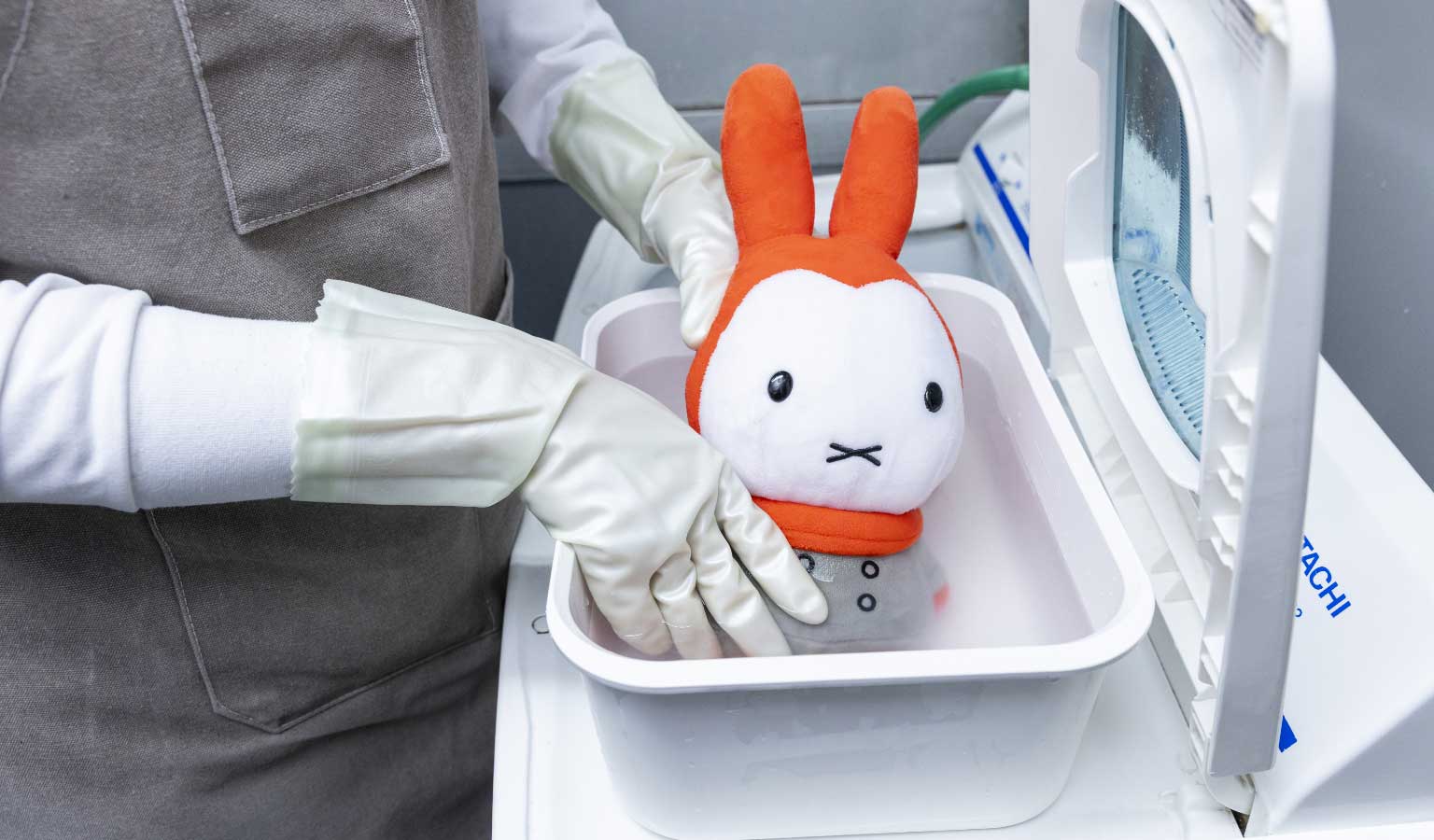 一体ずつの「完全個別洗い」