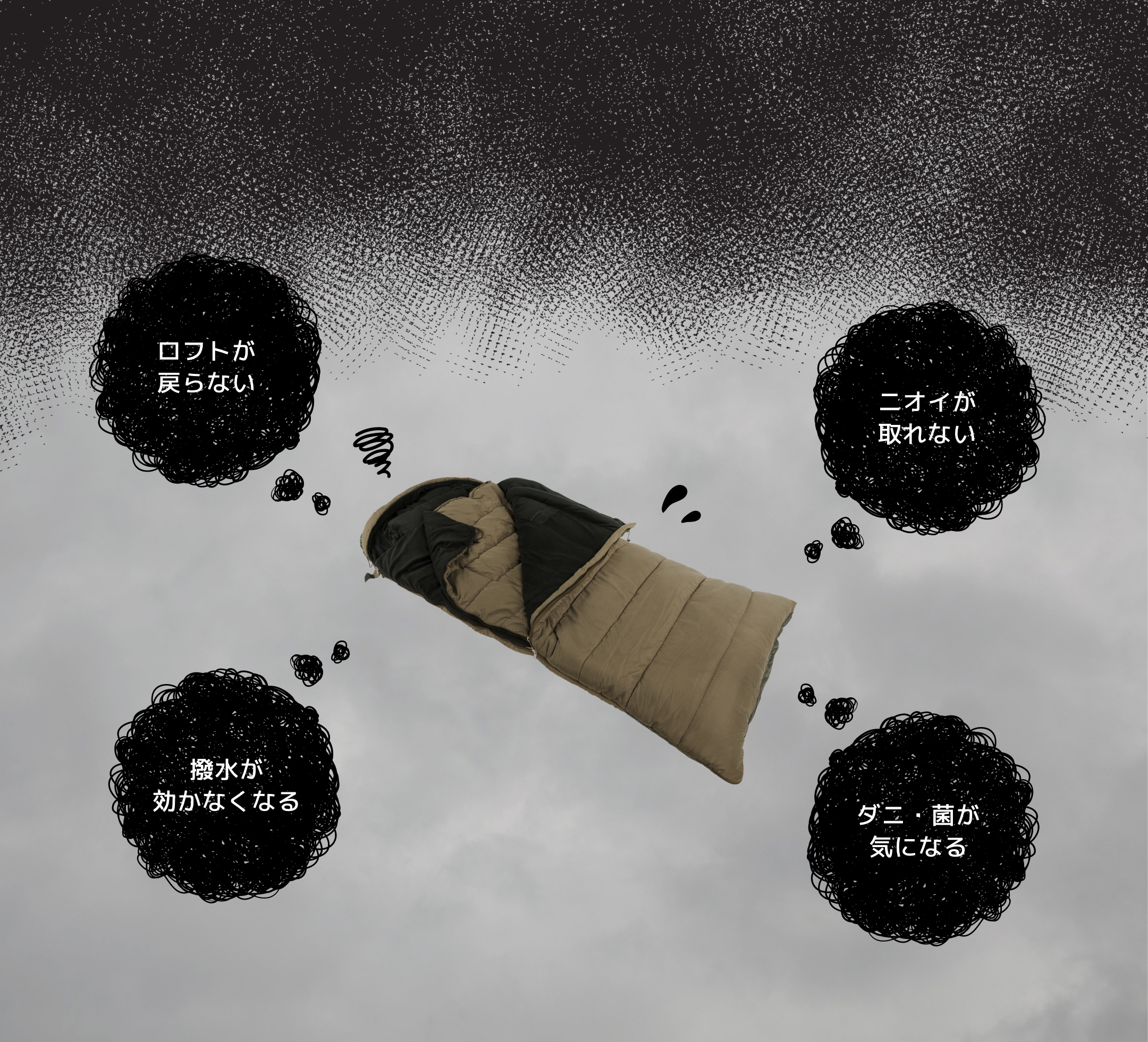 シェラフを放置するとどうなる？