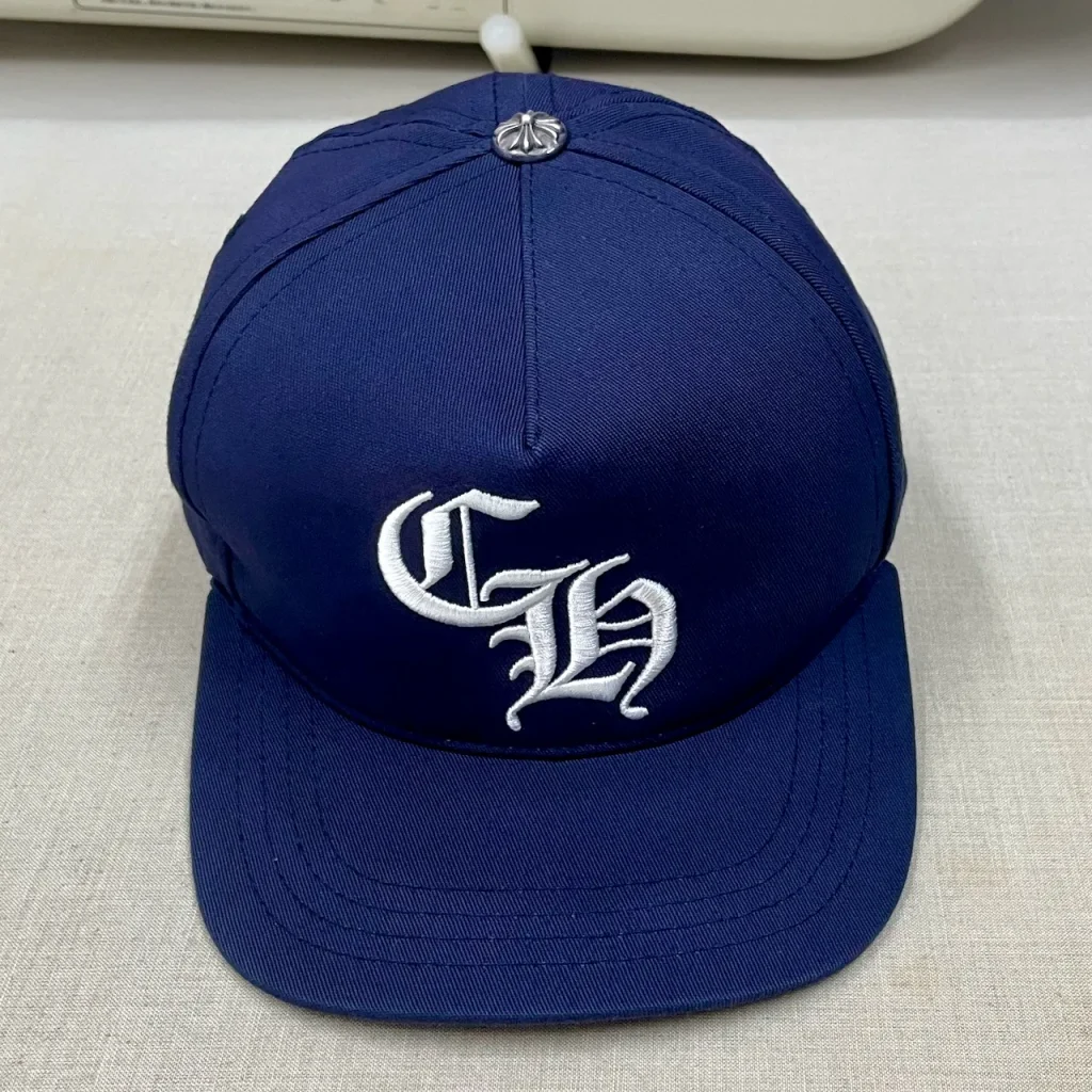 クロムハーツ CHロゴ キャップ 色補正 ネイビー復活 アフター