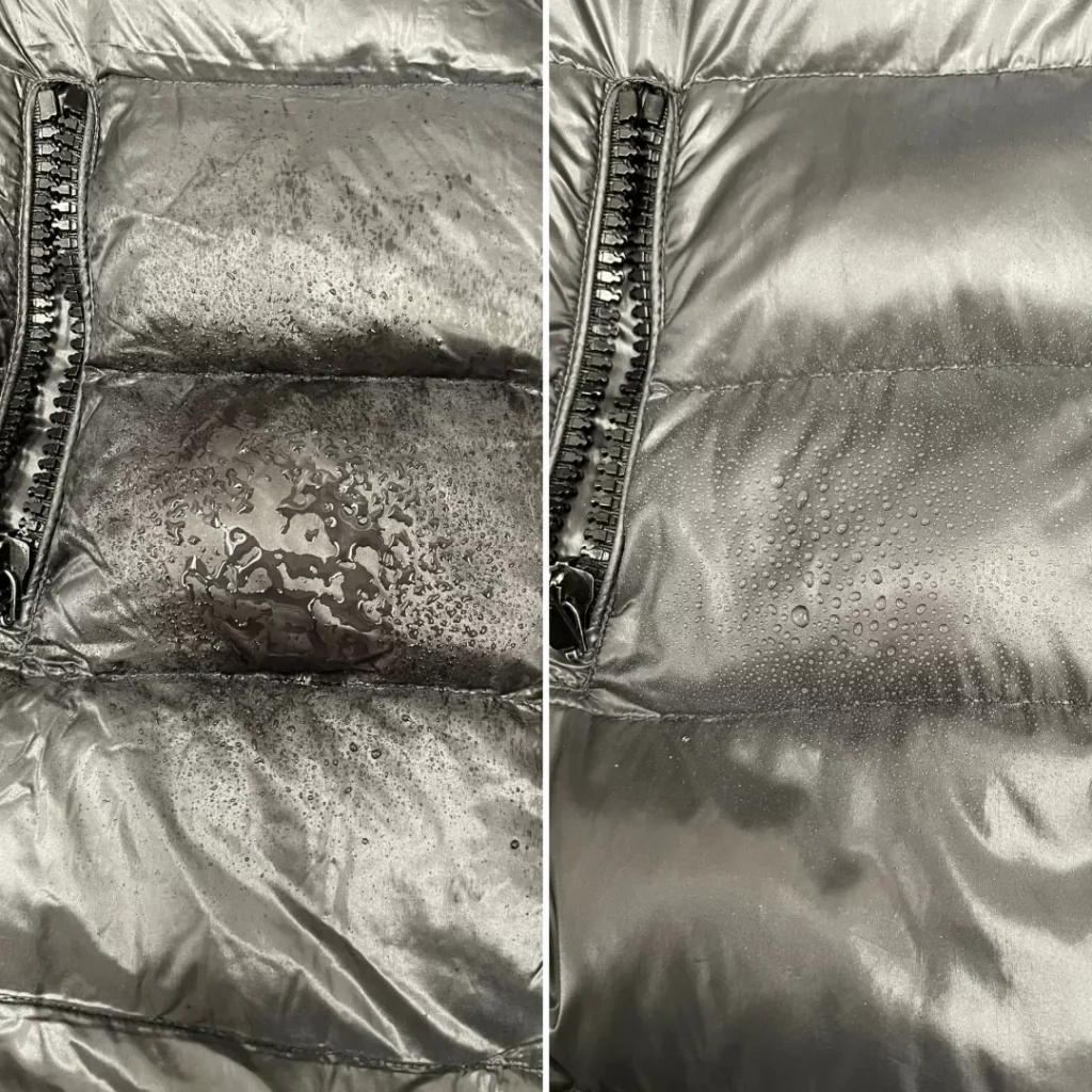 ダウンジャケットの撥水加工｜突然の雨や汚れ対策におすすめ