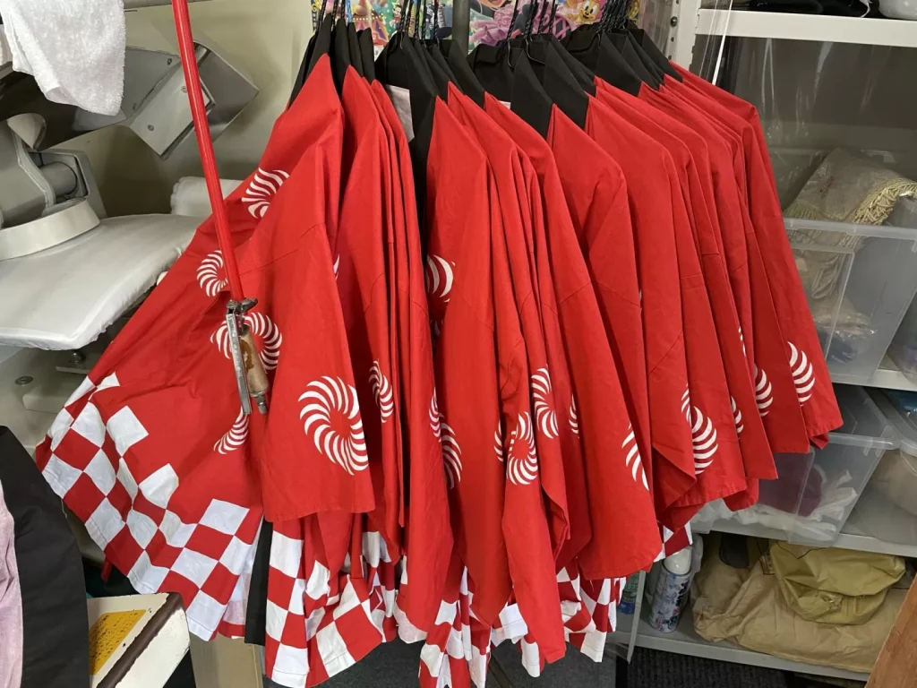 はっぴのクリーニング｜お祭りやイベントの準備をサポートします