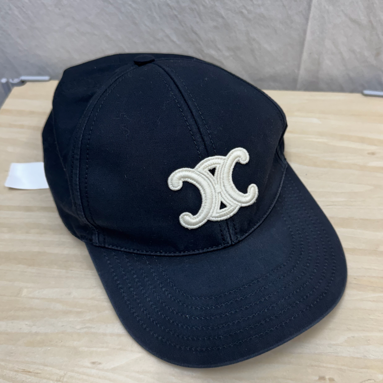 CELINE キャップ Navy ビフォー